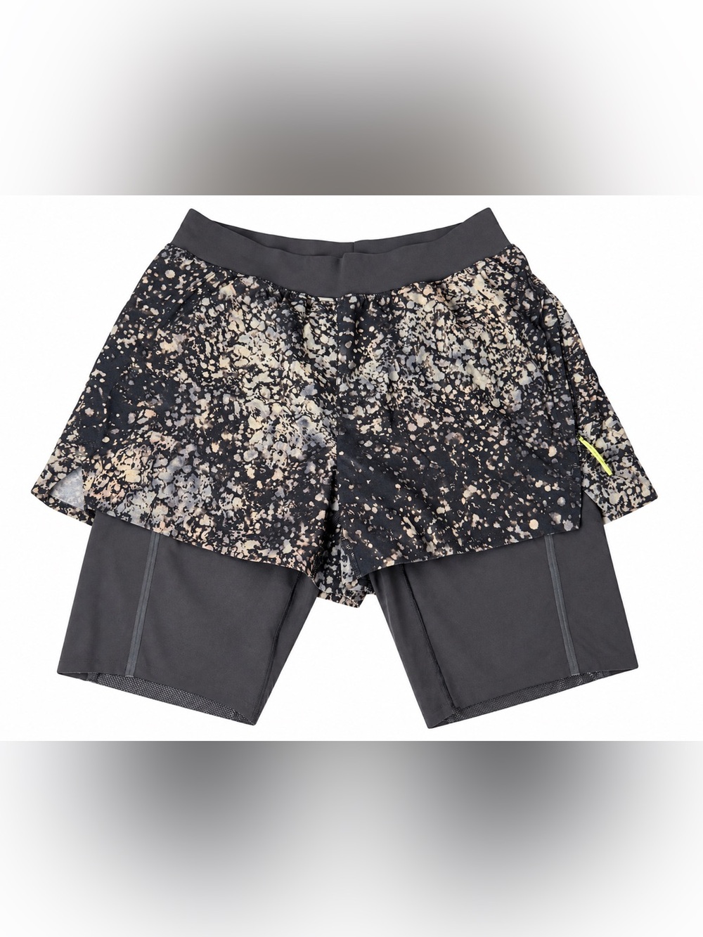 Lululemon Athletica LAB Alacer Short Brown and Tan Size 6 - Picture 4 of 5
